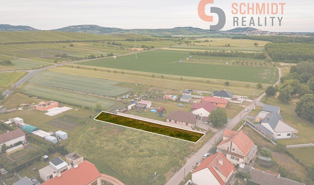 Prodej stavebního pozemku 918 m², Březí – náhled fotky 2