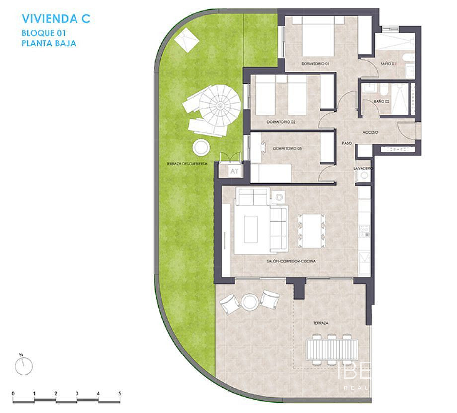 Piso 4+kk – Calp, La Manzanera, San Bernardo - Vista 2
