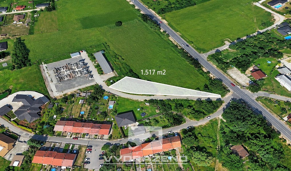 Prodej pole 1 517 m², Česká Lípa – náhled fotky 2