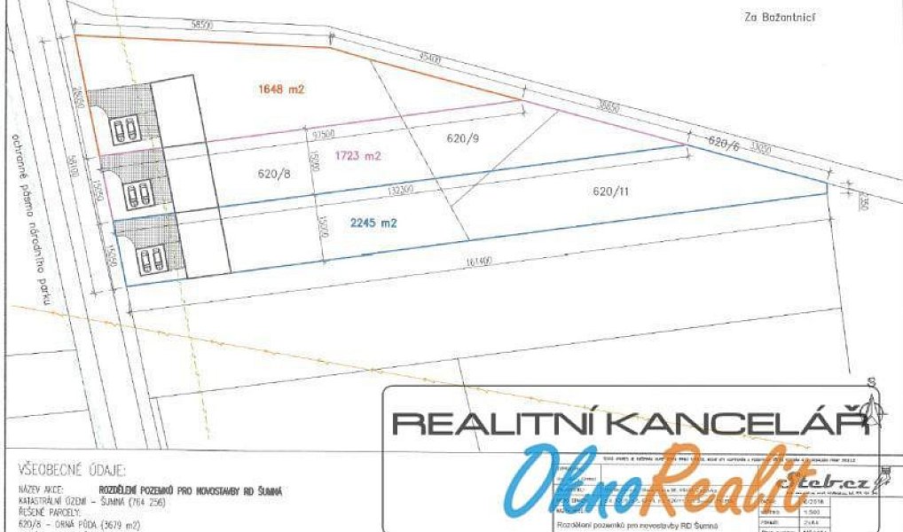 Prodej stavebního pozemku 5 615 m², Šumná – náhled fotky 10