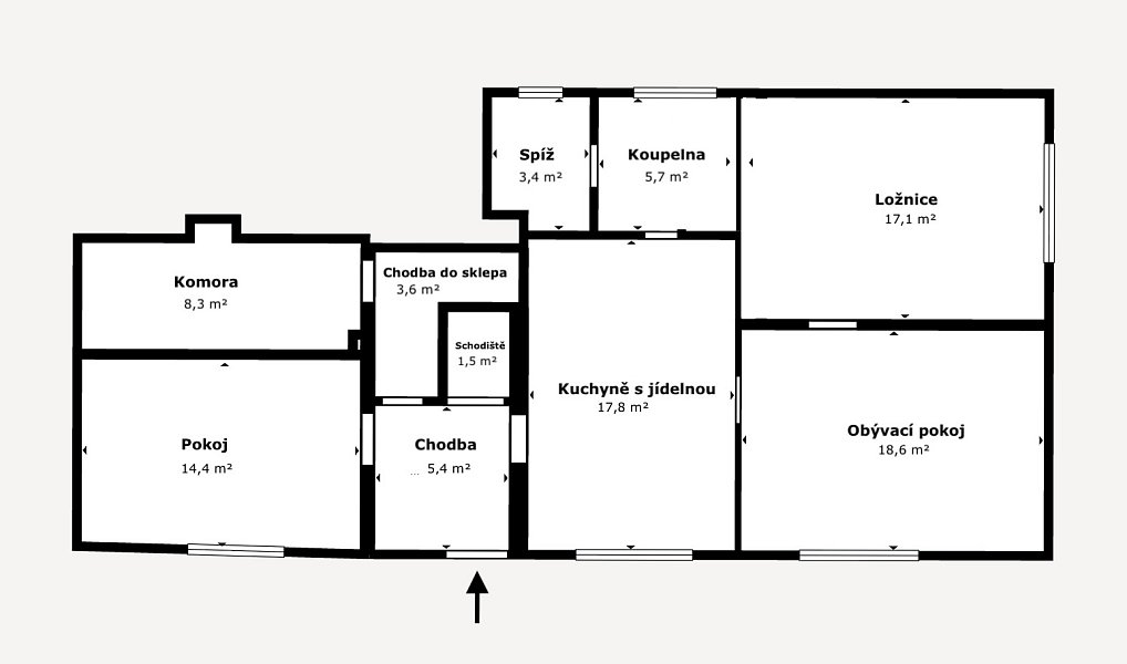 Prodej domu 96 m² s pozemkem 1 597 m², Ostroměř – náhled fotky 38