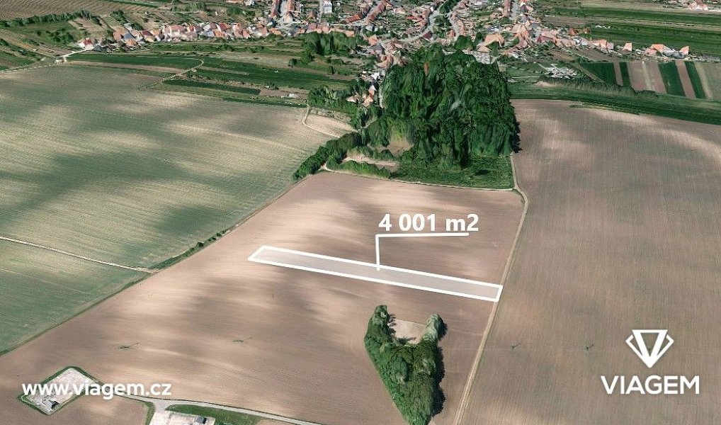Prodej pole 1 714 m², Mutěnice – fotka 1 z 5