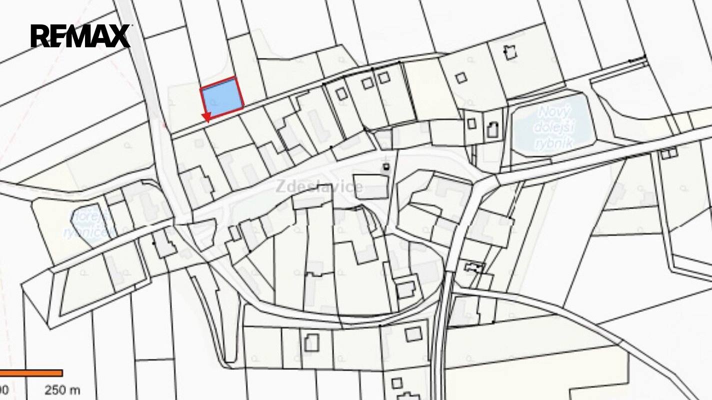 Prodej stavebního pozemku 666 m² – fotografie 5