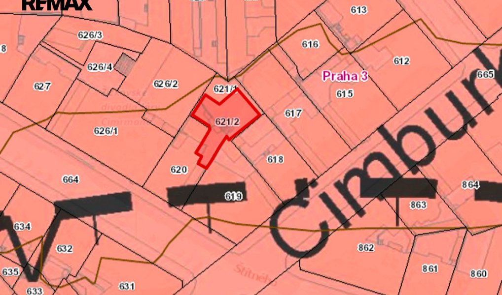 Prodej pozemku 153 m², Praha – náhled fotky 3