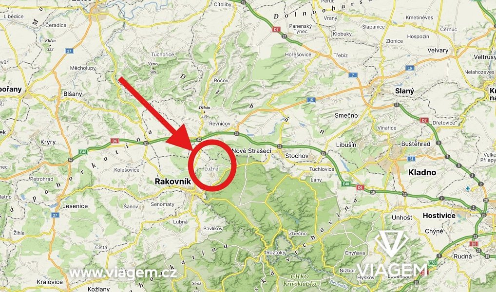 Prodej zahrady 1 999 m², Lužná – náhled fotky 3