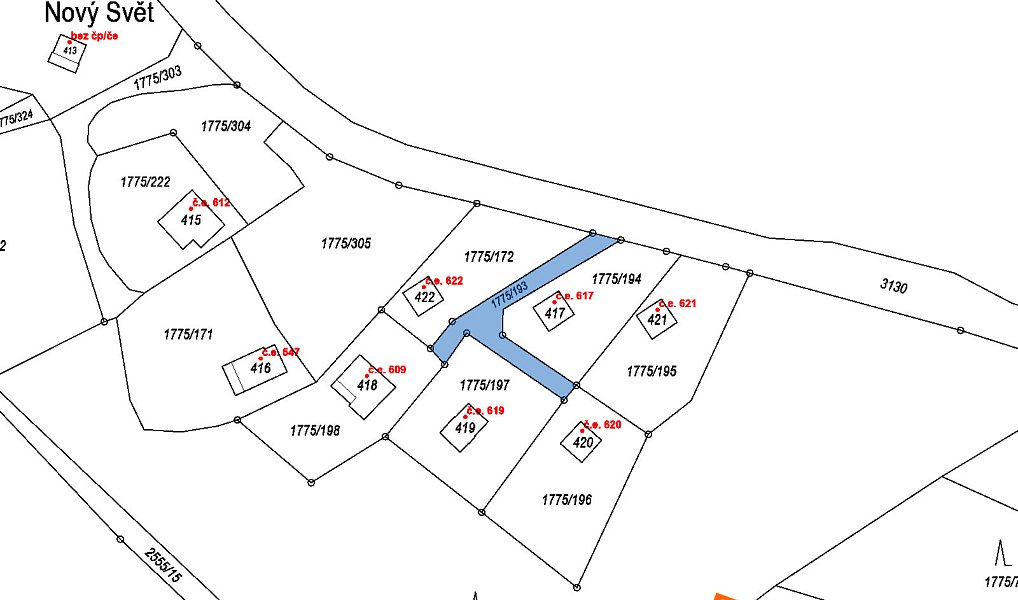 Prodej pozemku 64 m², Růžová – náhled fotky 2