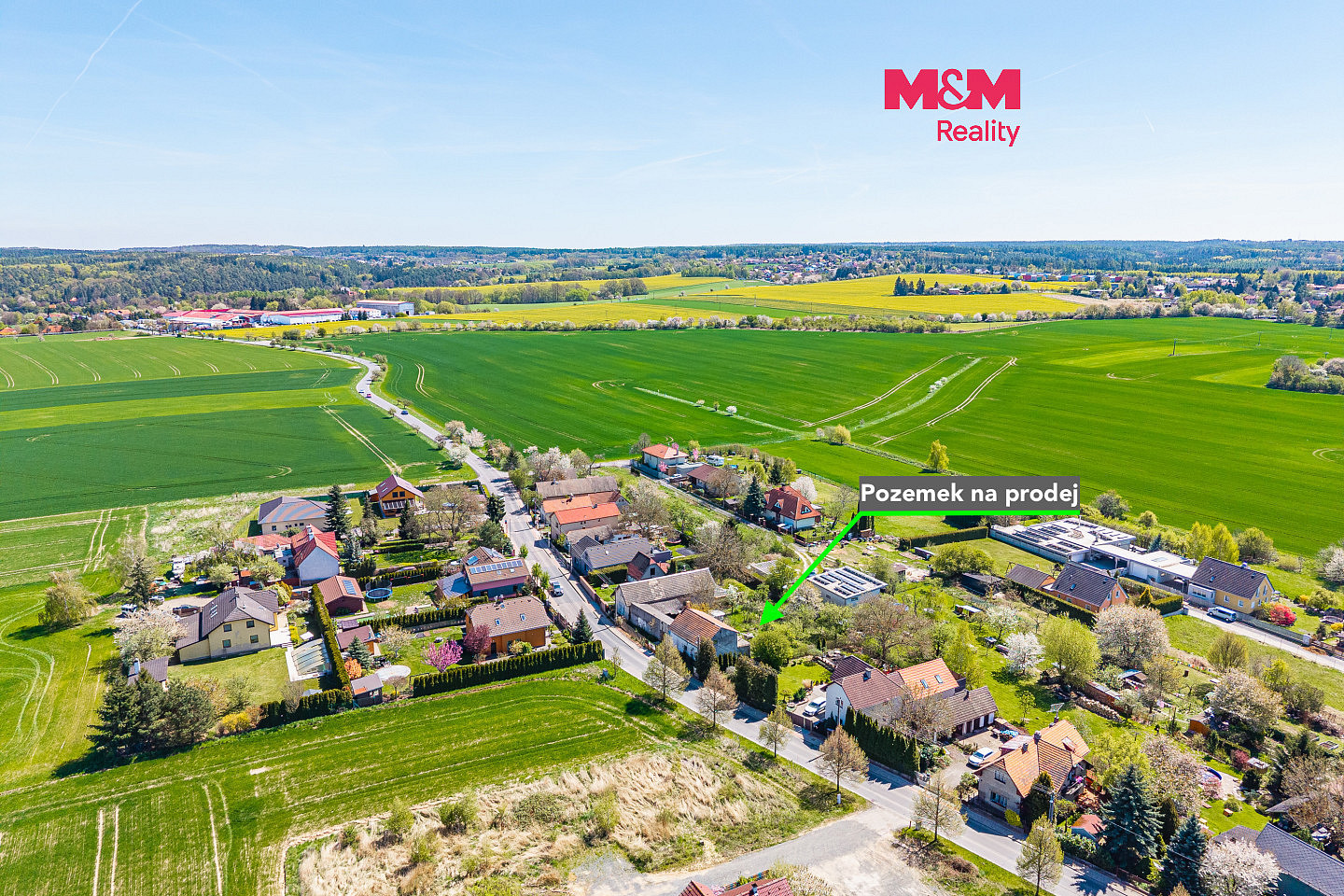 Prodej stavebního pozemku 844 m²