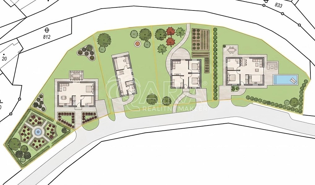 Prodej stavebního pozemku 3 403 m², Počaply – náhled fotky 13