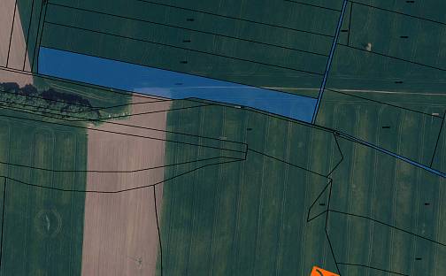 Prodej pole 3 114 m², Uhy, okres Kladno