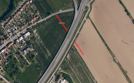 Prodej pole 6 293 m², Otrokovice - Kvítkovice, okres Zlín