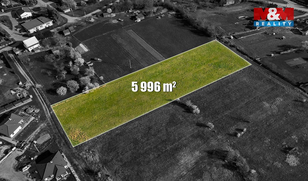 Prodej stavebního pozemku 5 996 m², Petkovy – náhled fotky 4