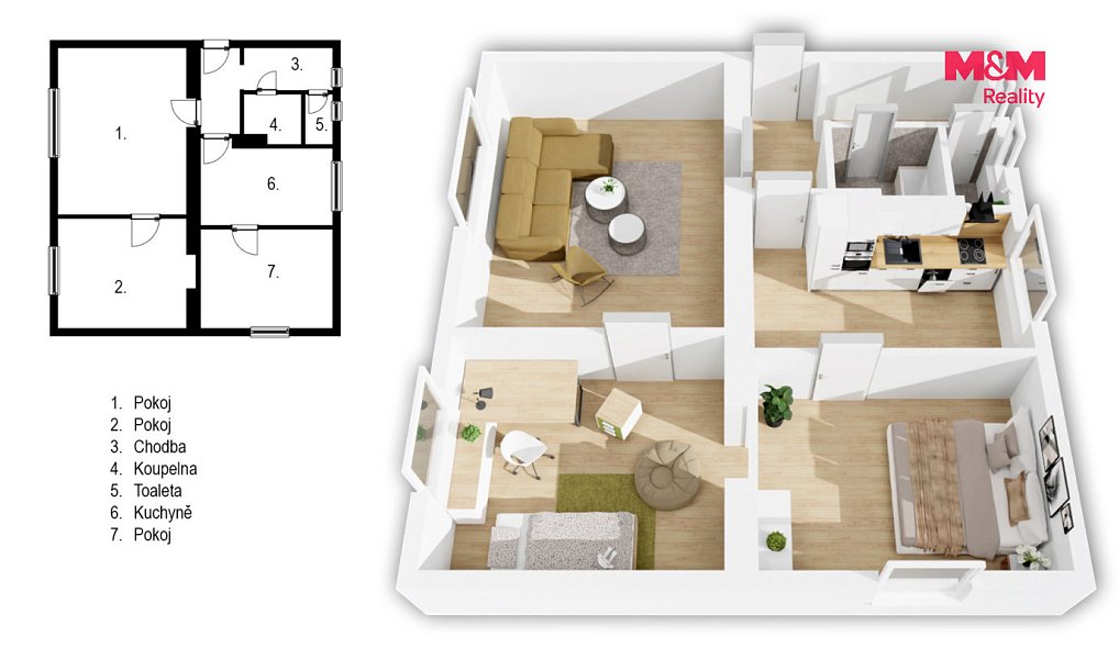 Prodej bytu 3+1 80 m², Praha – náhled fotky 6