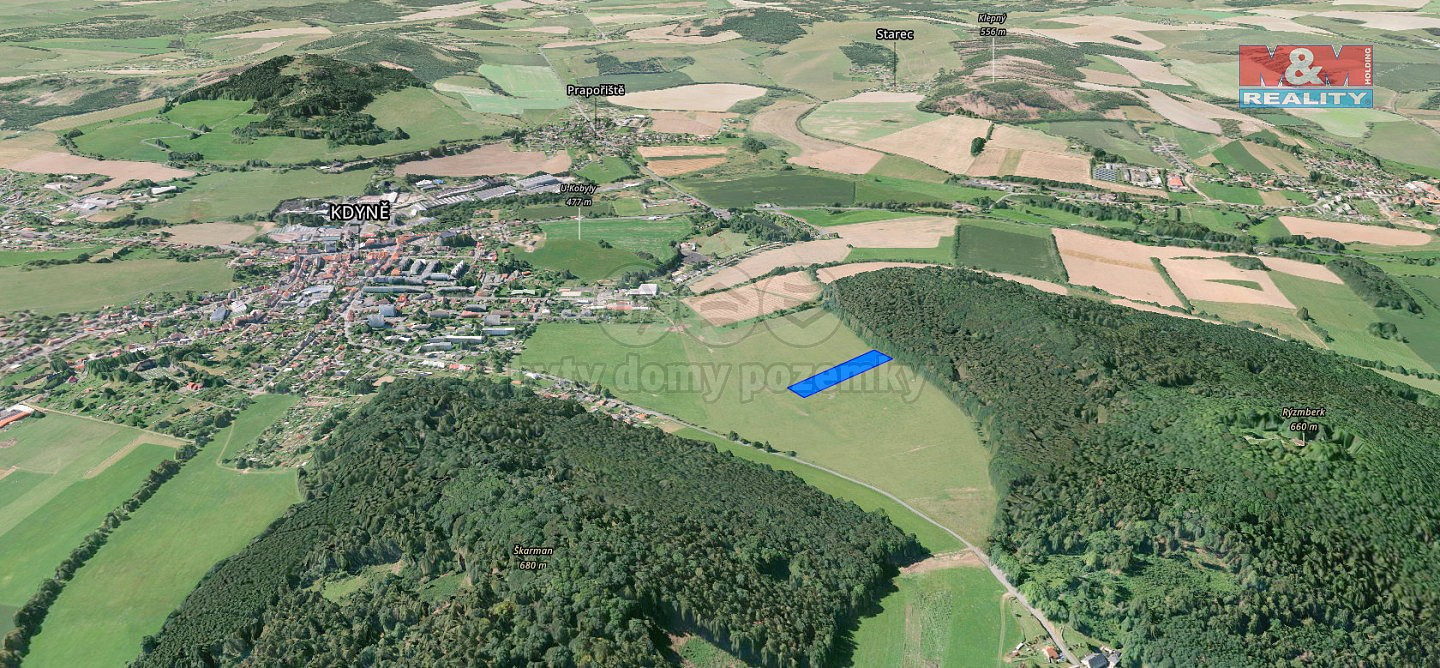Prodej louky 7 787 m² – pohled 2