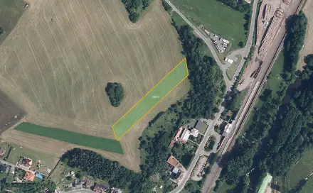 Prodej pole 6 549 m², Ruda nad Moravou - Hostice, okres Šumperk