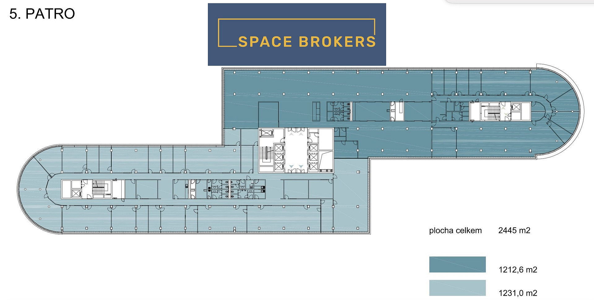 Pronájem kanceláře 850 m² - More