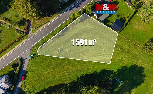 Prodej stavebního pozemku 1 591 m², Krásná Lípa, okres Děčín