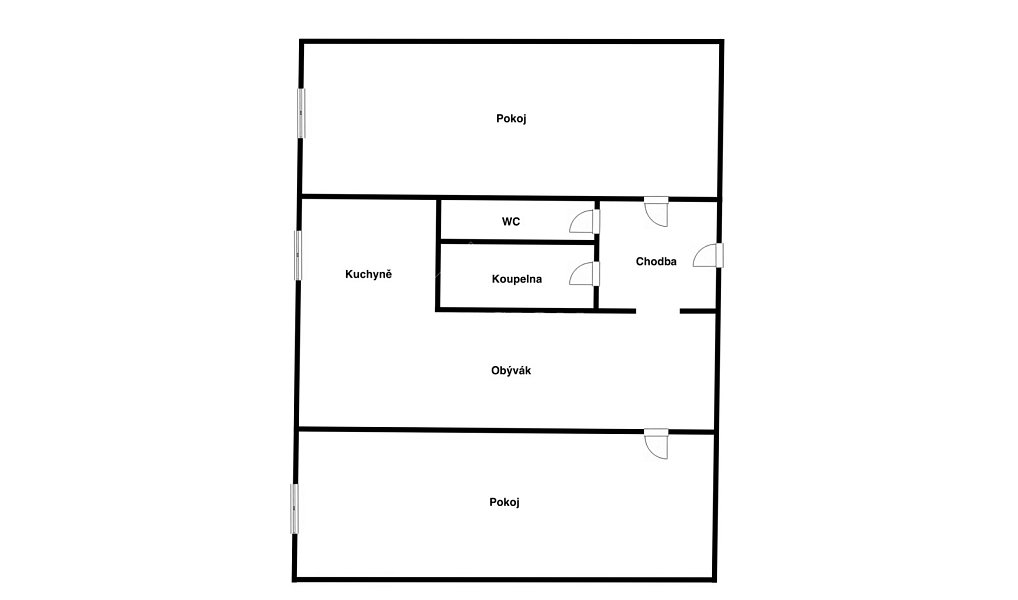 Prodej bytu 3+1 68 m², Milevsko – náhled fotky 5