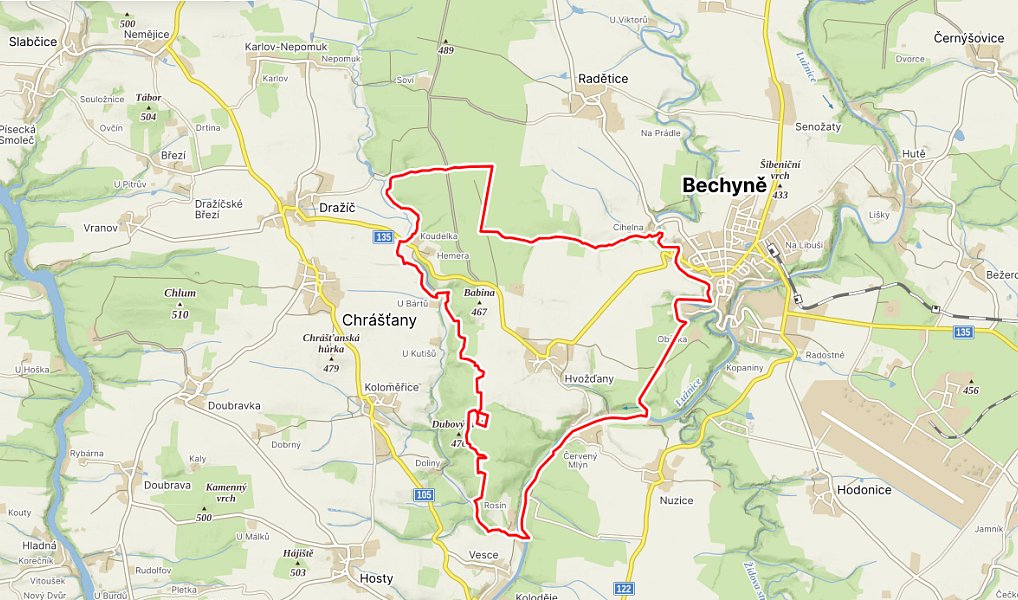 Prodej lesa 4 751 m², Bechyně – náhled fotky 2