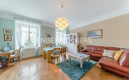 Pronájem bytu 2+1 59 m², Šporkova, Praha 1 - Malá Strana