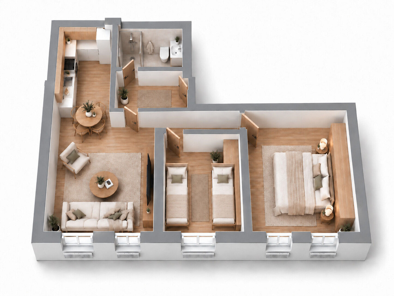 Prodej bytu 3+1 57 m² – fotografie 2