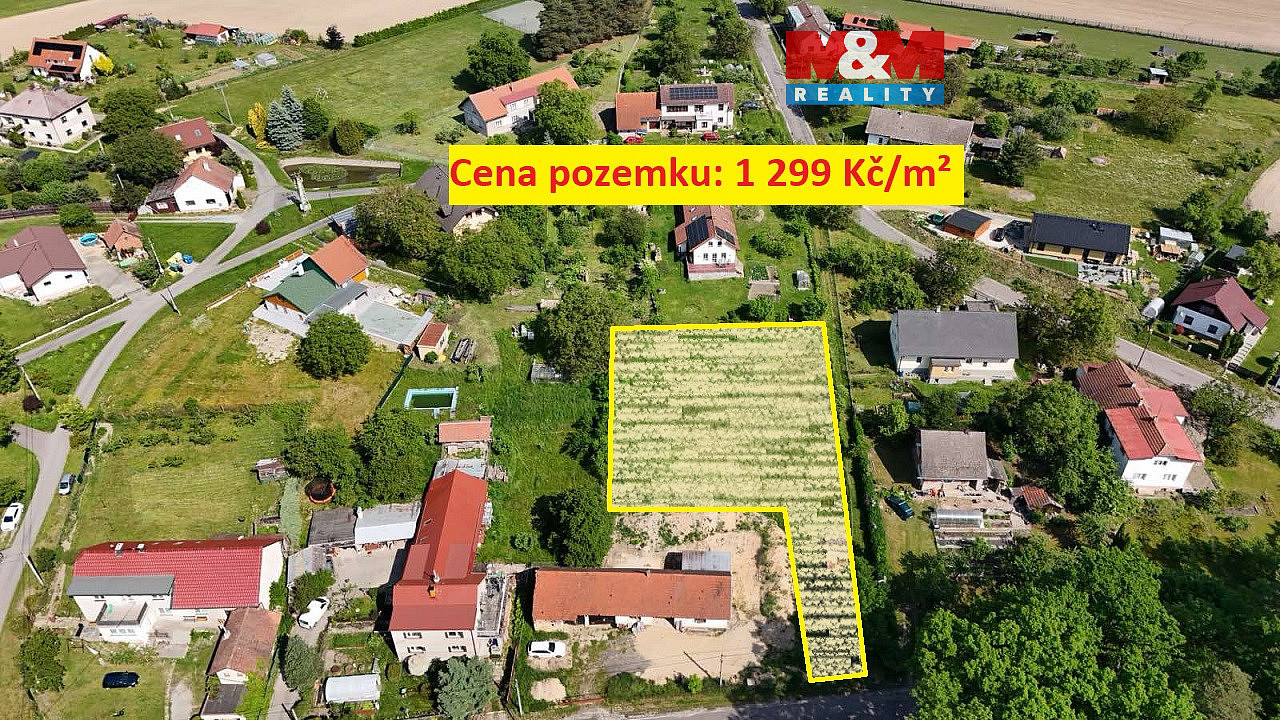 Prodej stavebního pozemku 1 540 m²