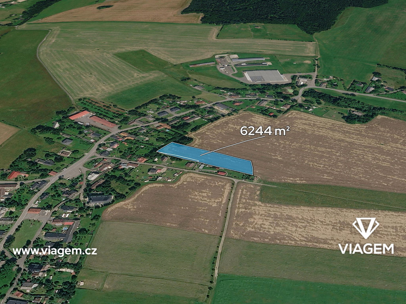 Prodej stavebního pozemku 2 081 m²
