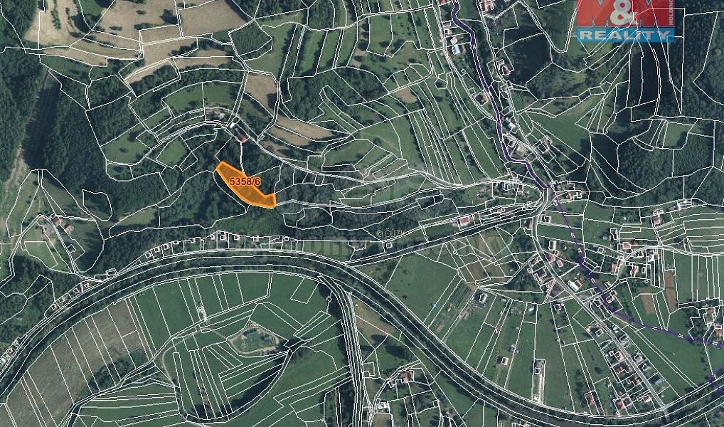 Prodej louky 3 049 m², Huslenky – náhled fotky 3