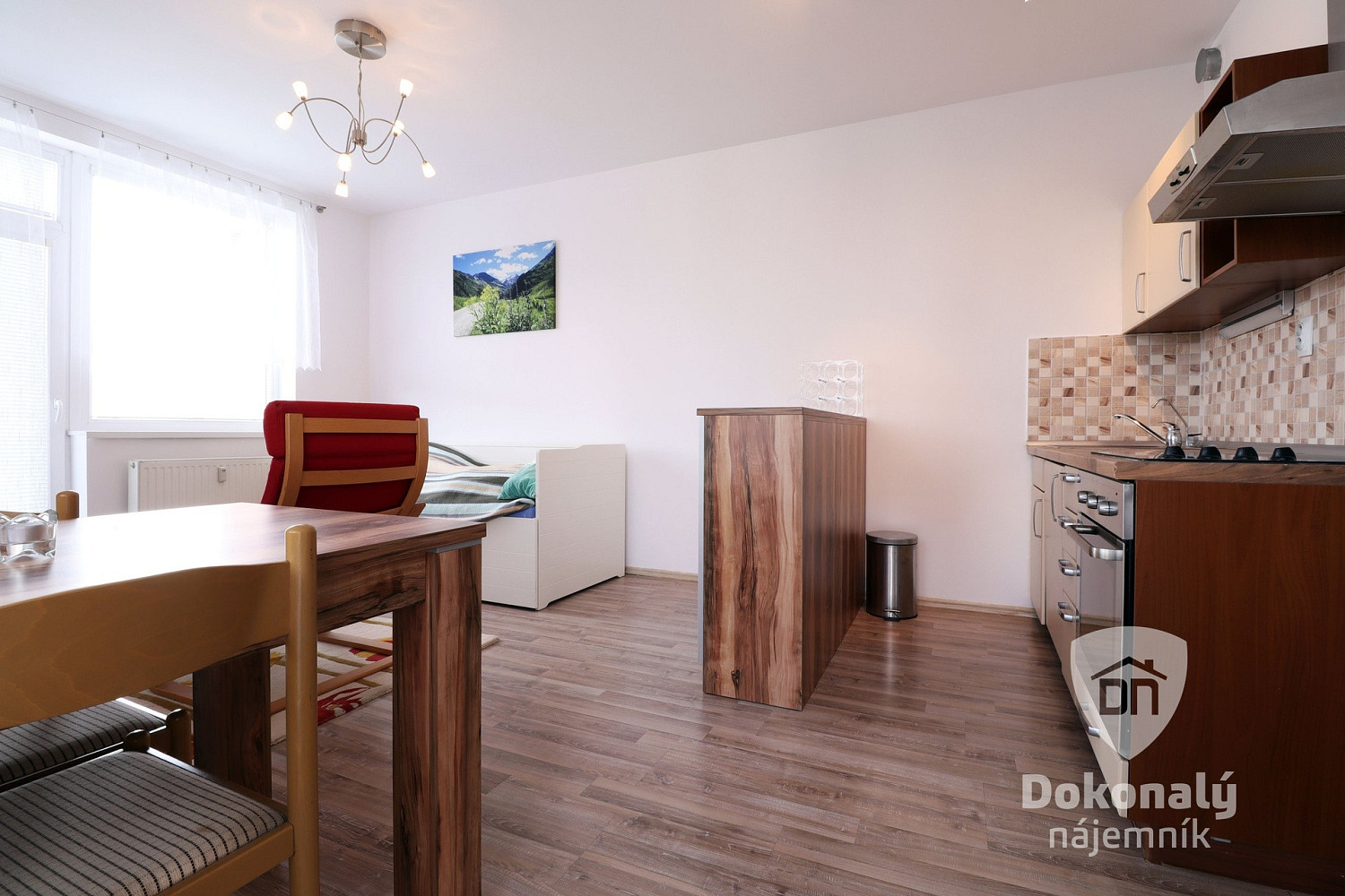 Pronájem bytu 1+kk 31 m² – pohled 5