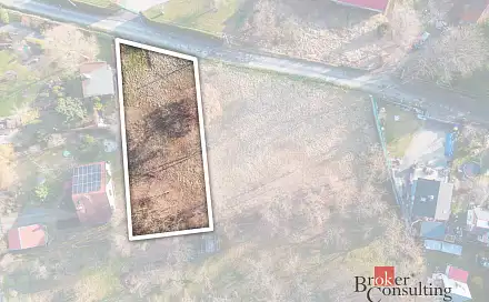 Prodej stavebního pozemku 800 m², Rokycany