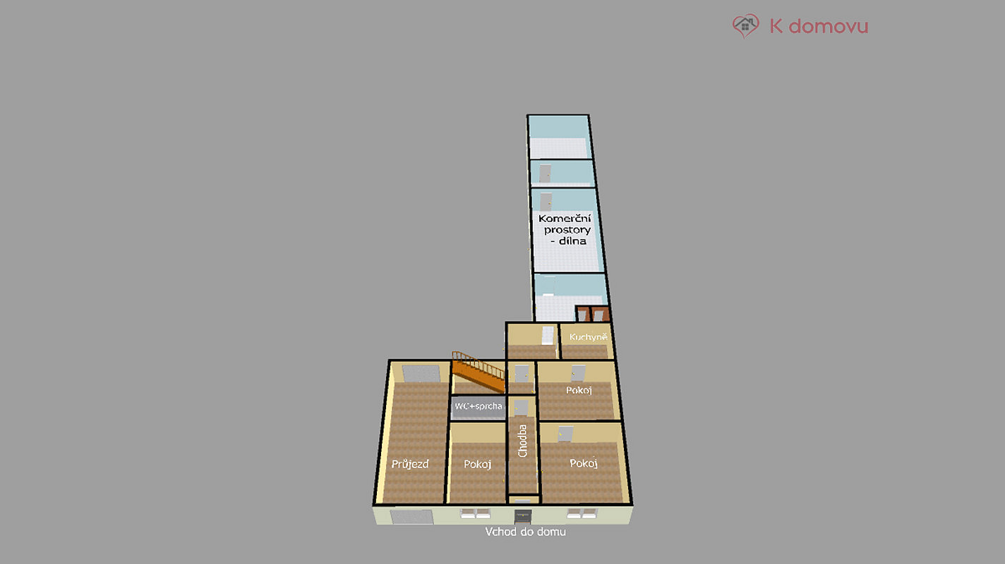Prodej domu 108 m² s pozemkem 2 370 m² – fotografie 2