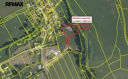 Prodej stavebního pozemku 1 938 m², Zdíkov, okres Prachatice
