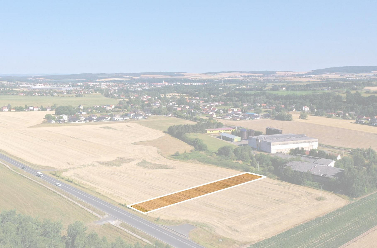 Prodej komerčního pozemku 3 534 m²