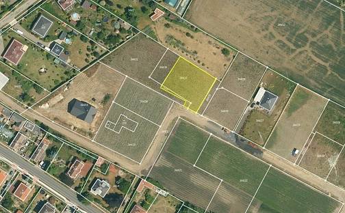 Prodej stavebního pozemku 1 100 m², Konětopy, okres Praha-východ