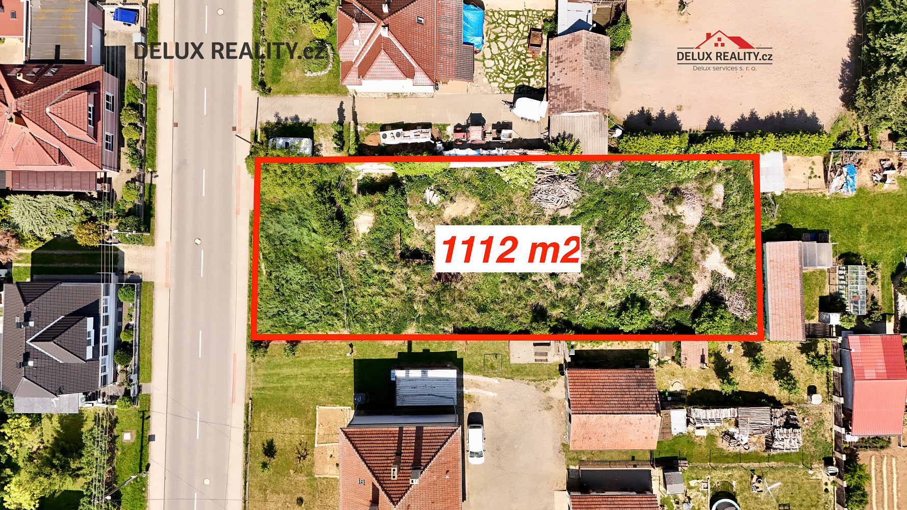 Prodej stavebního pozemku 1 112 m²