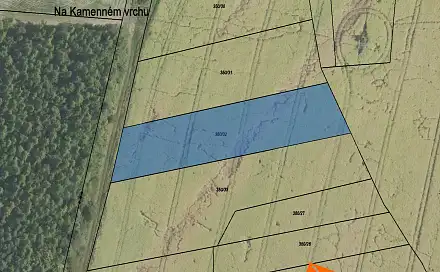 Prodej pole 398 m², Rosovice, okres Příbram