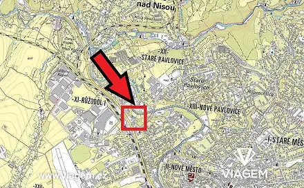 Prodej lesa 1 282 m², Liberec