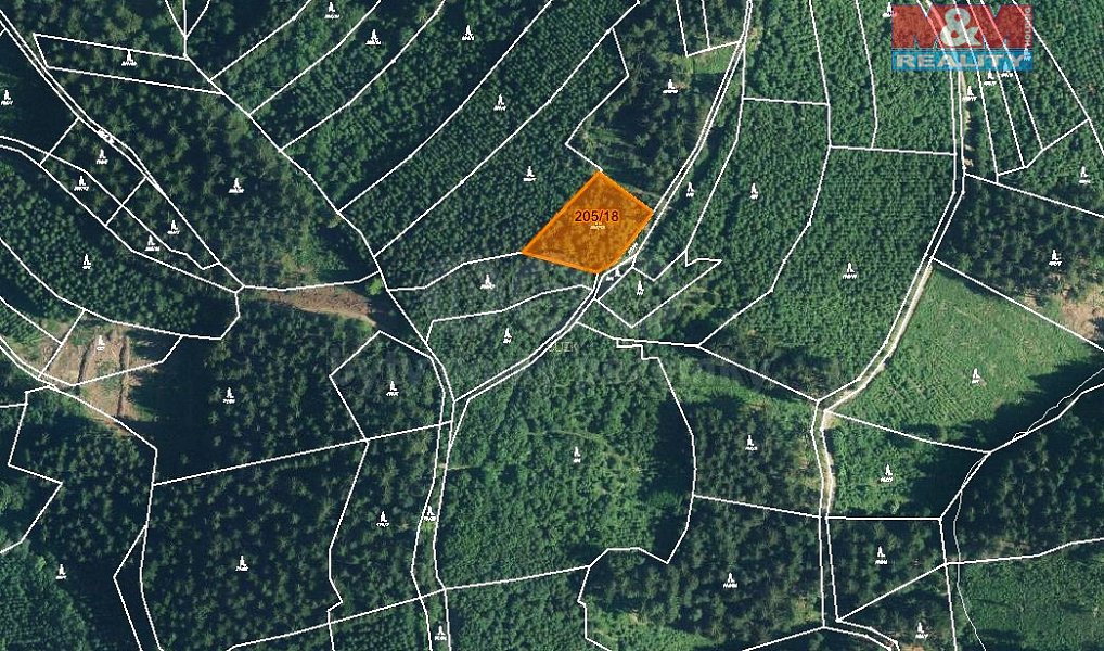 Prodej lesa 5 837 m², Lhota u Vsetína – náhled fotky 4