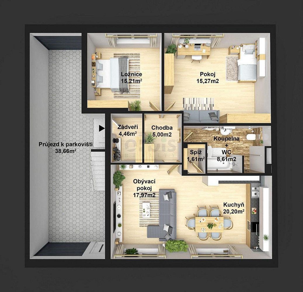 Prodej bytu 3+kk 102 m² – fotografie 2