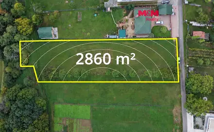 Prodej stavebního pozemku 2 860 m², Modrá, okres Uherské Hradiště