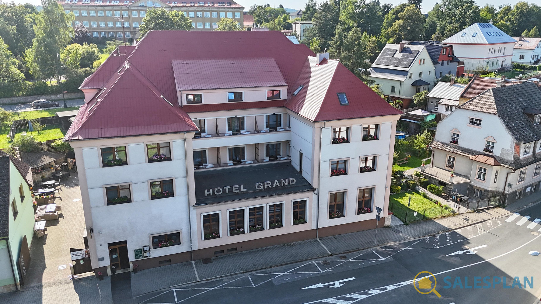 Prodej ubytovacího objektu 1 342 m²