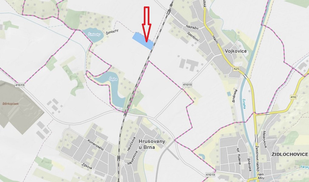 Prodej pole 30 133 m², Vojkovice – náhled fotky 4