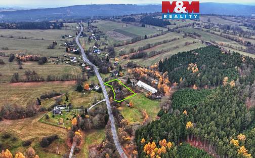 Prodej stavebního pozemku 4 338 m², Věcov - Roženecké Paseky, okres Žďár nad Sázavou