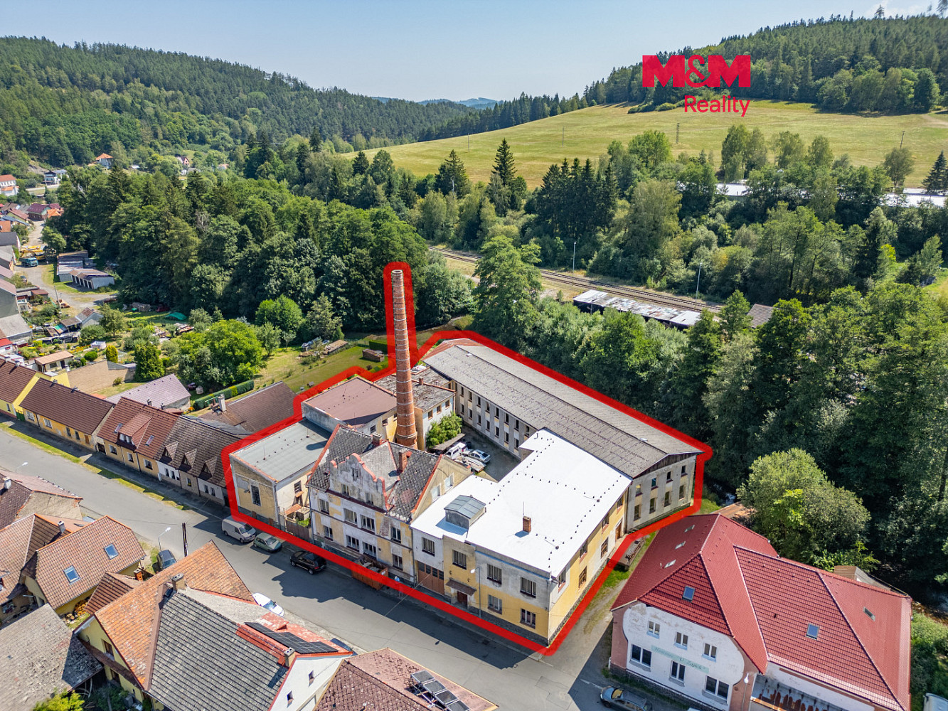 Prodej výrobních prostor 2 640 m²