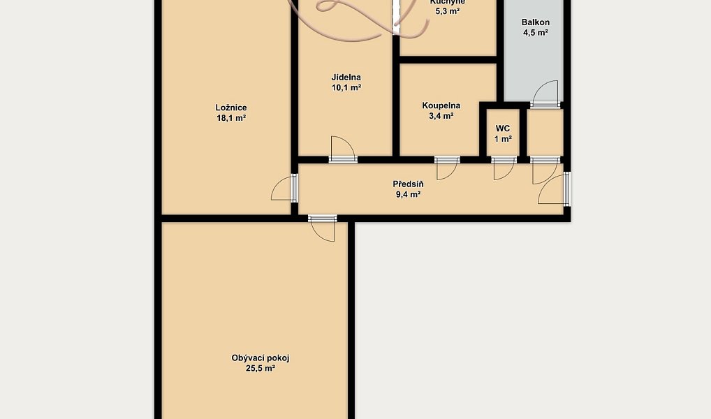 Prodej bytu 3+1 73 m², Brno – náhled fotky 11