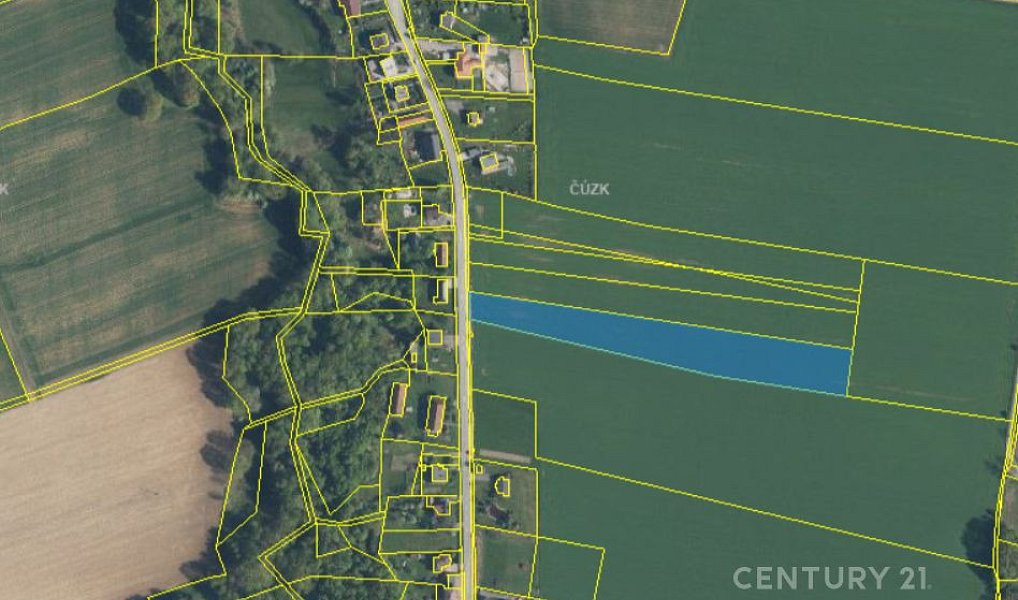 Prodej stavebního pozemku 10 923 m², Pazderna – náhled fotky 2
