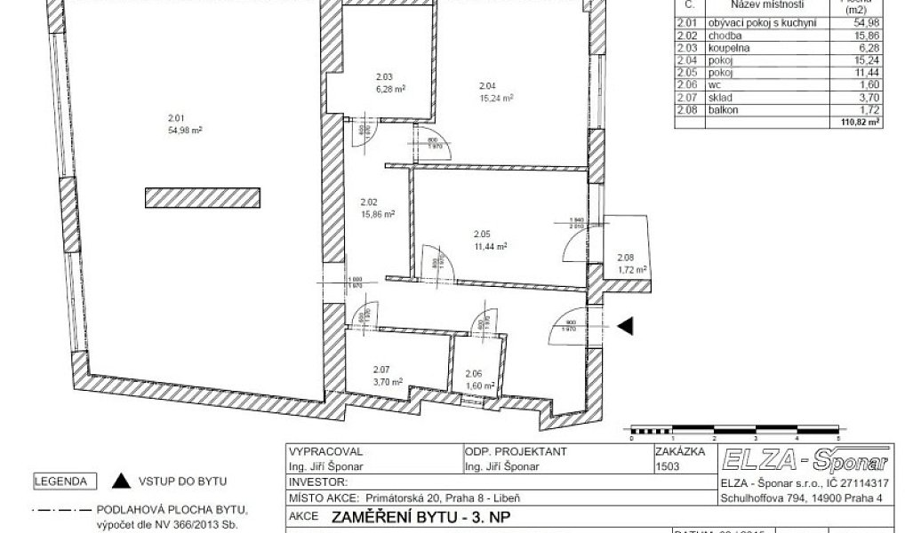 Pronájem bytu 3+kk 117 m², Praha – náhled fotky 18