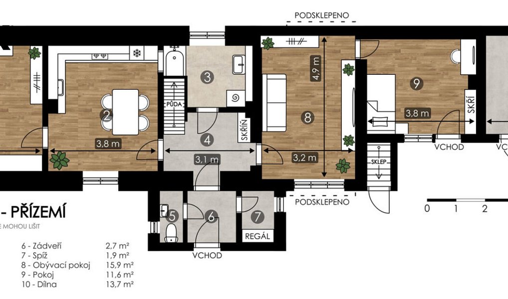 Prodej domu 137 m² s pozemkem 486 m², Kravaře – náhled fotky 6