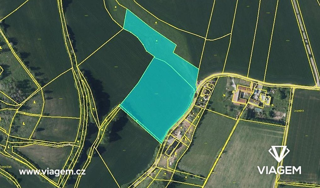 Prodej pole 4 473 m², Velké Meziříčí – náhled fotky 3