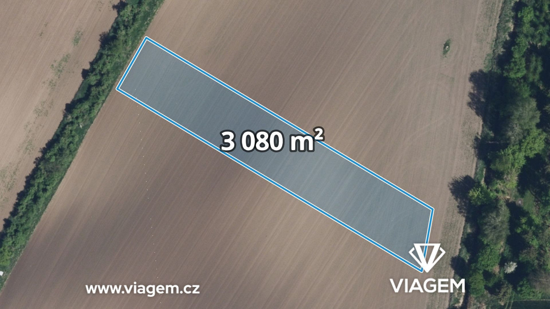 Prodej pole 1 540 m²