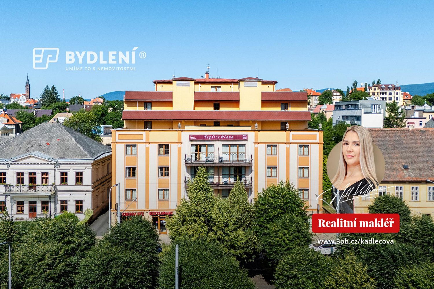 Pronájem bytu 3+kk 100 m²